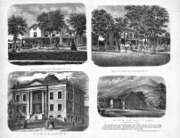 D.C. Linsley, C.P. Button, Burlington City Hall, First Meeting House-Bennington 1763